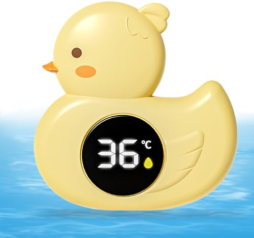 Termómetro De Baño Para Bebé, Termómetro Digital LED Para Bañera Para Bebé, Con Forma De Cang-rejo Y Pato, Flotante Impermeable Para Bañera, Para Piscina Y Spa