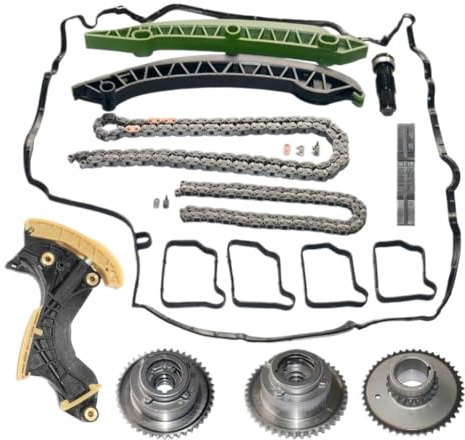 Steuerkettensatz mit Einsteller und Spanner, kompatibel mit M271 CGI W204 S204