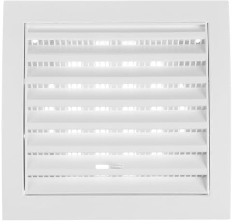 Steinberg14 Bianca Ø 100mm Rotonda Griglia Di Ventilazione, In Plastica