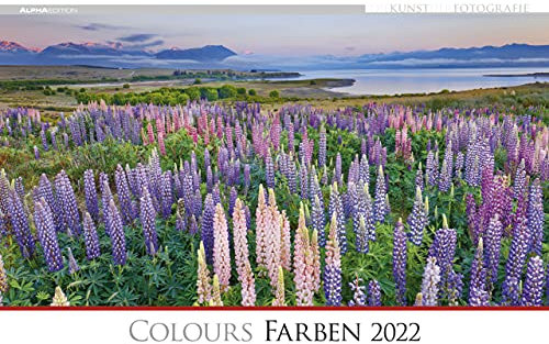Die Kunst der Fotografie - Farben 2022 - Bildkalender 49,5x33 cm - herrliche Landschaftsbilder - Wandkalender - Wandplaner - Naturkalender