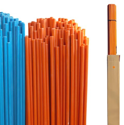 Generisch ProNaturShop - Marcador (fibra de vidrio, 7 x 130 cm, 200 unidades), color naranja