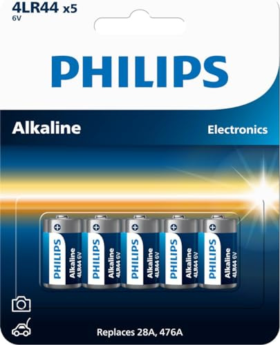 PHILIPS 4lr44 6v pile alcaline LR44 476A PX28A L1325-5 pièces