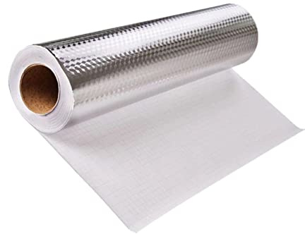 Adesivo per Cucina in Pvc Argento 2 Pezzi Resistente al Calore | Back To School Party, Kitchen Tile Sticker e Oil-proof Sticker, Decorazione Semplice per Pareti