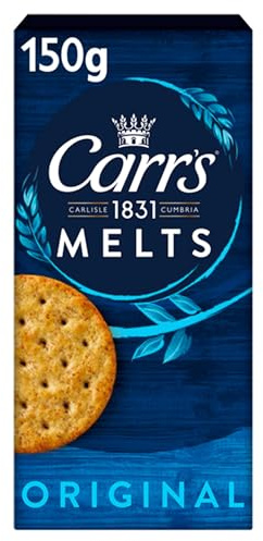 Melts Original Crackers - Juego de 6 cestas de regalo sabrosas y retorcidas para cumpleaños, Navidad, Pascua, Año Nuevo