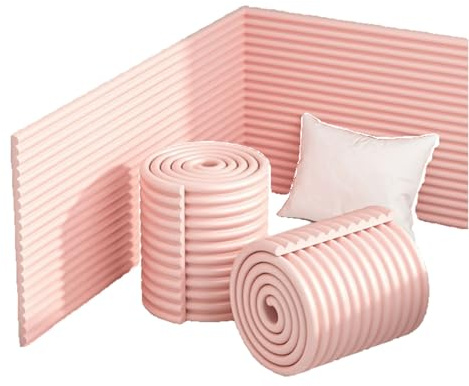 LIANTIAN Fireplace Hearth Guard Extra Wide Baby Proofing Cushion for Child Safety and Edge Protection(Pink,200 * 20cm)
