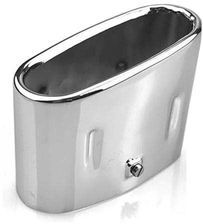 Exhaust Tips Muffler For B&MW Z3 1.8 1.9 For Cabrio Tailpipe Trim 53x113mm / 90mm 18129416186 Tailpipe Tip Tail Throat Exhaust Tips With OEM Part(Chrome)