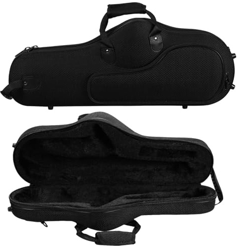 ANDRESLAD Altsaxophon Gigbag aus Robustem Oxford material Stoßfest und Verschleißfest Leichter Saxophon rucksack mit Abnehmbaren Gurten für Schule Konzert und Unterwegs Geeignet für
