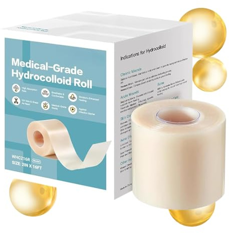 Hydrokolloid-Pflaster Zuschneidbares wasserfestes Tape, wasserfeste Pads
