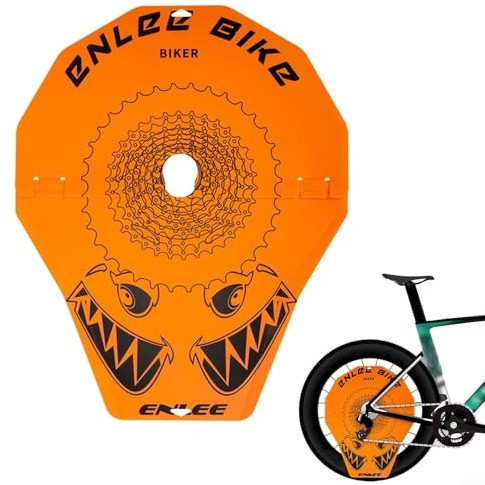 Housse de frein à disque pour roue de vélo avec trous de ventilation, protège les étriers de frein des débris, à l'écart de base du moyeu (D)