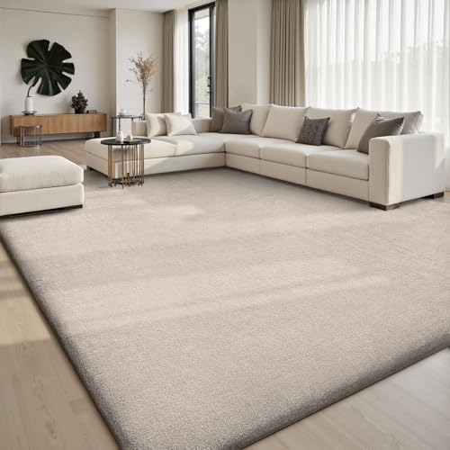 Treeboy Rugs Living Room Bedroom Large 160x230cm Washable Rug Taupe Carpet