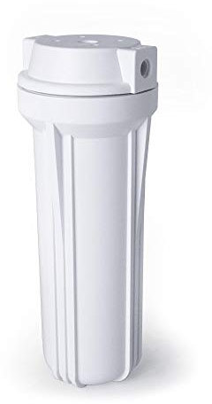 Bbagua Bicchiere 10 Bianco Filettatura 1/4 per Attrezzatura ad osmosi inversa sostitutivo Standard, Plastica