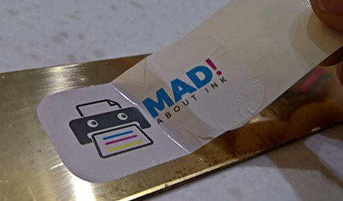 Madaboutink genomskinlig vattenrutsch-dekal överföringspapper för bläckstråleskrivare 10 x A3 ark