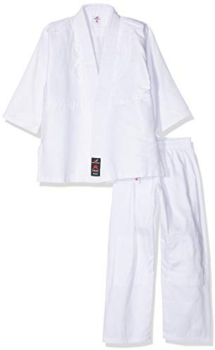 Pro Touch Enfant Kuchiki kostym de judo, Blanc, FR : XXS (midja fabricant 130) EU