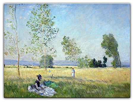 Bilderdepot24 Kunstdruck Poster - Claude Monet Sommer 80x60 cm ca. A1 - Alte Meister Bild ohne Rahmen