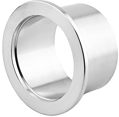 Othmro Vakuum-Rohrhülse 304 Edelstahl, 55 mm Flanschdurchmesser, Vakuumrohr, verschweißte Hülse, 30 mm Länge, 1 Stück