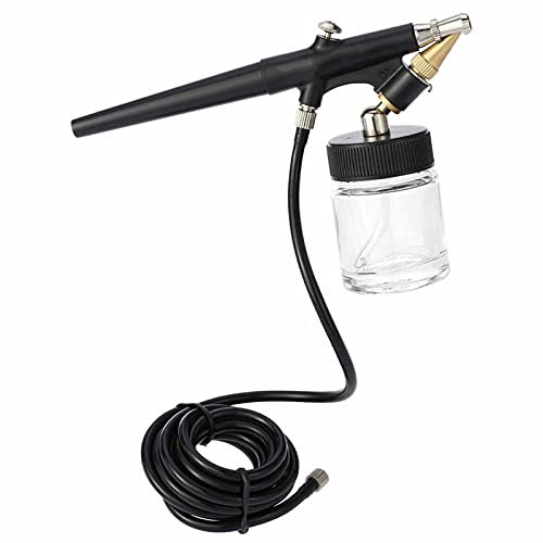 Blaster Mini Kit De Compresseur D'aérographe Siphon Feed Simple Action Air-Brush Paint Spray Gun Sableuse