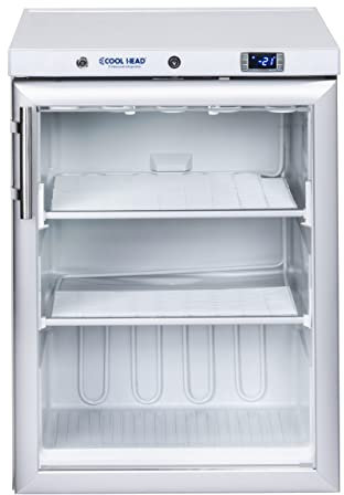 COOL HEAD - Congélateur vertical 200 litres porte en verre CNXG 2