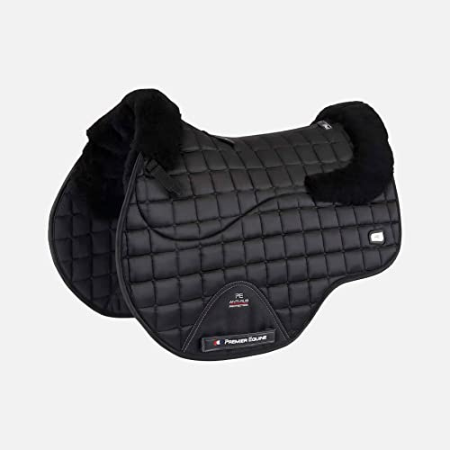 Premier Equine Sattelunterlage für Pferde Satin und Wolle Atlantis CC