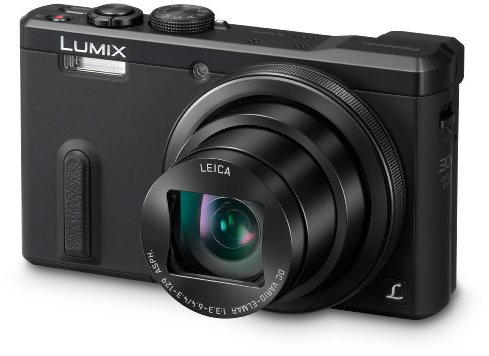 Panasonic DMC-TZ60EB-K Lumix Compact Digital Camera (18.1 MP, 30x Optical Zoom, High Sensitivity MOS Sensor) 3 inch LCD (New for 2014) - Black (Renewed)