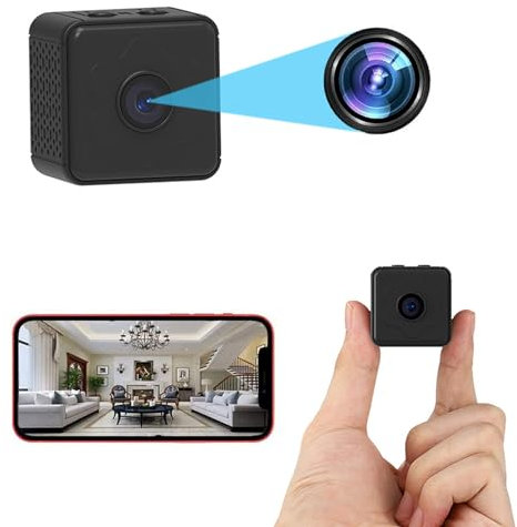 VBESTLIFE Drahtlose WiFi-Kamera, 2-Wege-Talk 1080P HD-Innenüberwachungskamera mit Bewegungserkennung, Nachtsicht und Magnetischer, für die Sicherheit zu Hause