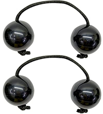 Music Egg Shaker Afrikanische Shaker Hand Shaker Bälle Rhythmus Ball Music Egg Shaker für musikalisches Lerninstrument 2pcs