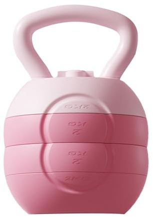 Strength Training Kettlebells Adjustable Ergonomic Space-Saving Leak-Proof | Gym Kettlebell for Men Home Gym Full Body Workout Strength Training Exercise Muscle Toning Cardio Endurance Conditionin