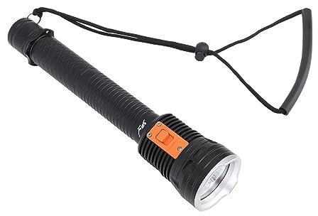 GRCFUMO Linterna de Buceo, linterna subacuática superbrillante, linterna subacuática impermeable para actividades submarinas