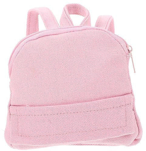 TINEASUR 18 Zoll Puppenrucksack Kleiner Schulrucksack Puppenzubehör Für Kinder Mit Modischem Design