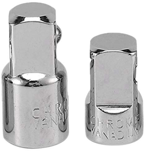 Remingtape 1Pc Ratchet Wrench Socket Converter Head Sleeve Adapter 1/2 Big Fly to 3/8 Fly to 1/4 Steel 12.5Mm