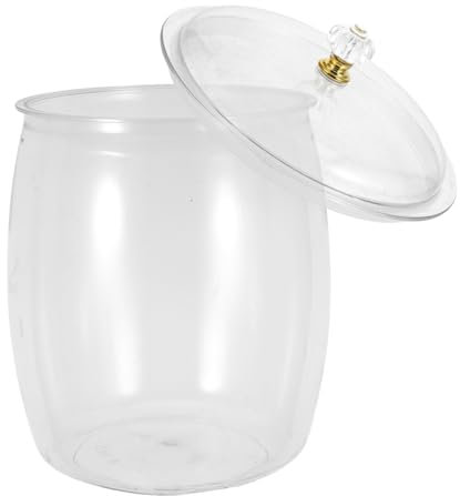 FUNNETOYU Barattolo Ermetico Per Biscotti e Dolci Per Alimenti Riusabile Con Design Decorativo Per e Casa