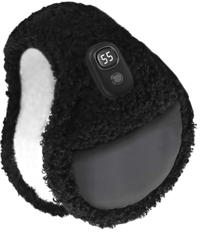 Protezione Da Orecchie Riscaldate Invernali - Scaldabicchieri Maschili Con Pile Termica | Protezione Delle Orecchie Da Clima A Freddo, Accessorio Per Esterni Ricaricabili Per Ambienti Freddi