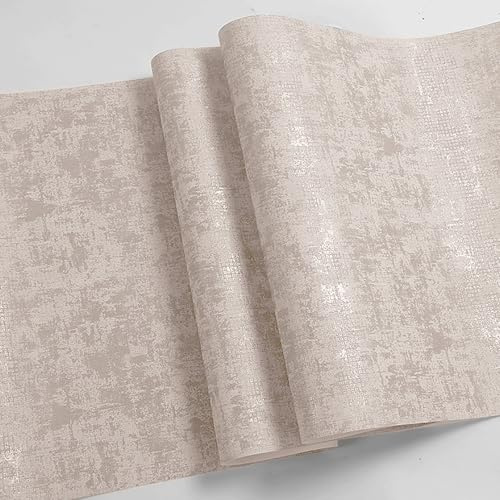 Swehooirt Betonoptik Tapete Silber Putz Beton Architekt Vliestapete Beige Rosa Vlies moderne Design Optik Tapete Struktur Premium Industrial stucco vliestapete