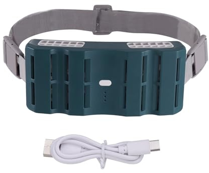 Ventilador De Cinturón,Ventilación Personal Con Ventilador De Cinturón - Gadget Portátil De Doble Circulación De Aire Recargable Para Playa Carreras Al Aire Libre Bicicleta