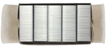 Namvo 1000 Stück Heftklammern, Nr.10-1M Silber Mini Metallklammern Kompatibel mit Bindemittel Student Schreibwaren Schulbedarf