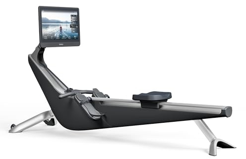 Hydrow Origin Rowing Machine with Immersive 22 HD Rotating Screen - Stows Upright | Live and On-Demand at-Home Workouts, Membership Required