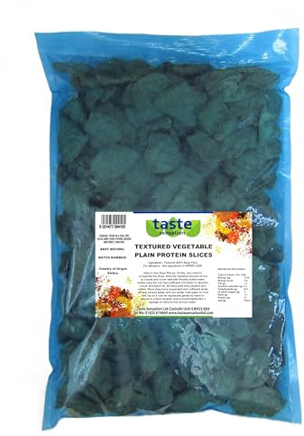 Textured Vegetable (SOY) Protein Natural Slices (1kg)