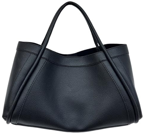 Kexpery Leder-Tragetasche und Beutel for Damen, großes Fassungsvermögen, modische Hobo-Tasche, vielseitige Umhängetasche, Clutch-Tasche, Shopper-Tasche