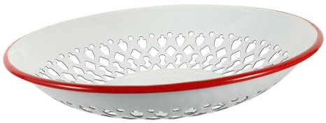 TOPBATHY 1pezzi Vassoio Cavo Per Alimenti Cestello Per Lavaggio Bacinella Di Scolo Per Frutta Cestello Filtro Resistente Bacinella Di Scolo Per Uso Domestico