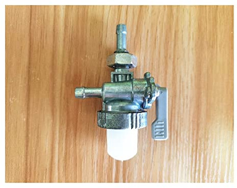 RJXDUPHT Fuel Strainer Compatible With T520 MZ175 MZ200 Motor Tiller Transplanter Gasket Lock Nut Spring Valve Tap Cock