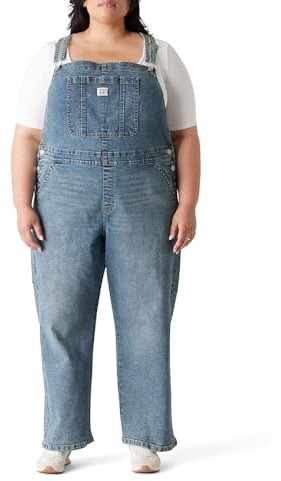 Levi Strauss Signature Gold Womens 90's Hertiage Overall Stretch Denim (Also Available in Plus), (New) Western Way, Medium