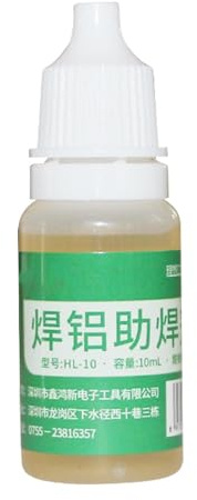 Pasta No Clean Flux – per saldatura fai-da-te senza risciacquo da 10 ml, stagnatura multifunzionale | Pratica pasta saldante alluminio, nichel, zincate, metalli, elettronica, PCB, pratico
