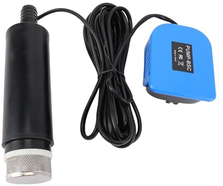 YWBL-WH Mini Pompe à Eau Portative de Pompe de Puisard de 500GPH pour le Filtre à Sédiments de Puits Profond D'étang de Jardin de Drainage de Piscine