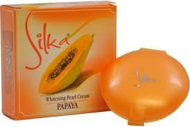 Silka papaya vitande pärlkräm