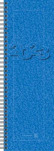 Brunnen Wochenkalender Modell 783 2023 Blattgröße 10, 8 x 29, 7 cm blau, 1078301303