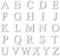 Décorations de boîte à ballons, 26 lettres (1 lot de A-Z) pour nom personnalisé, fête d'anniversaire, décoration de fête prénatale, blocs décoratifs pour révélation du sexe (26 lettres de A à Z)