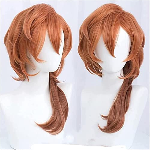 Rcrllya Anime Chuya Nakahara Chuuya peruka Cosplay Bungo Streunende Hunde Wärme Rolle Spielen Perücken