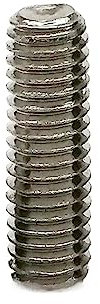 YZADSXCL 50 Stück M2 M2,5 M3 Länge 2–25 mm 304 Edelstahl Innensechskant Innensechskant Ringschraube Madenschraube Stellschraube(8mm,50pcs M3)