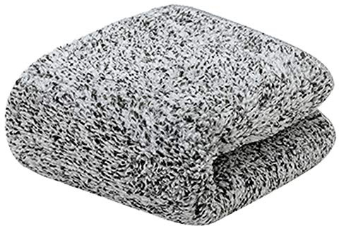 Asciugamano morbido in fibra di carbone Salviette grigie Comode salviette sfuse Salviette morbide per il viso per bambini e adulti