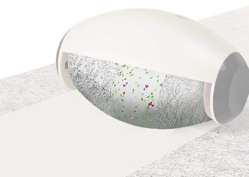 Reusable Lint Roller for Pet Hair – Washable Sticky Roller for Clothes, Furniture & Carpet | Portable Travel Lint Roller for Dog & Cat Hair (White)