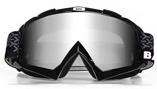 KINGBIKE Motocross Brille Mtb Brille Dirt Bike ATV Crossbrille Skibrille | goggle Sicherheit Tactical Riding Motorradbrillen für Herren Damen Jugend
